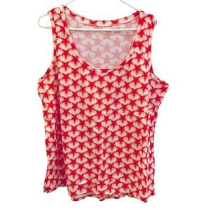 Woman Within Women’s Size Large 18/20 Tank Top New Scoop Neck Stars